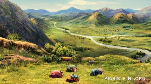 نوح وأبنائه الثلاثة