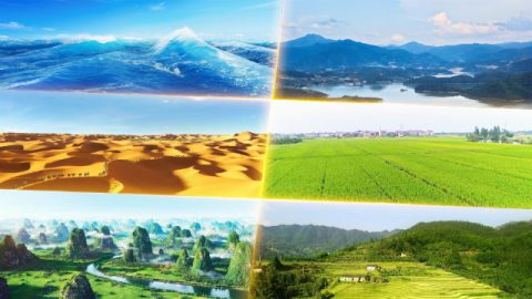 الله يرسم حدودًا للبيئات الجغرافية المختلفة